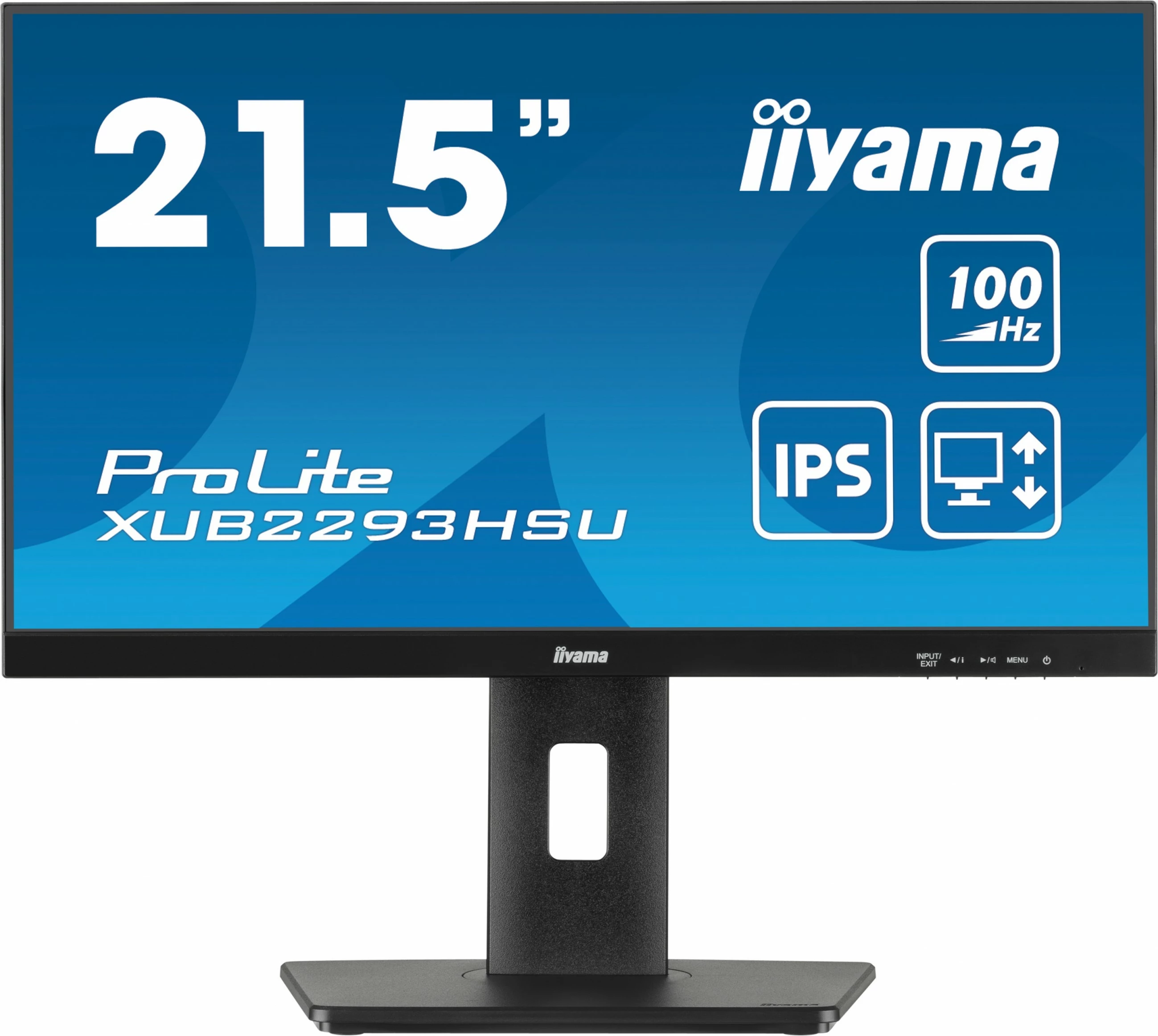 Monitor 21,5" Full HD, LED, črn — iiyama ProLite XUB2293HSU-B7