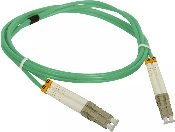 Optični kabel FOC-LCLC-5MMD-2-3 A-LAN, 2 m, LC, OM3, turkiz