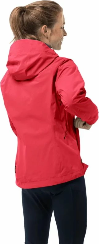Jakna za ženske Jack Wolfskin, rdeča