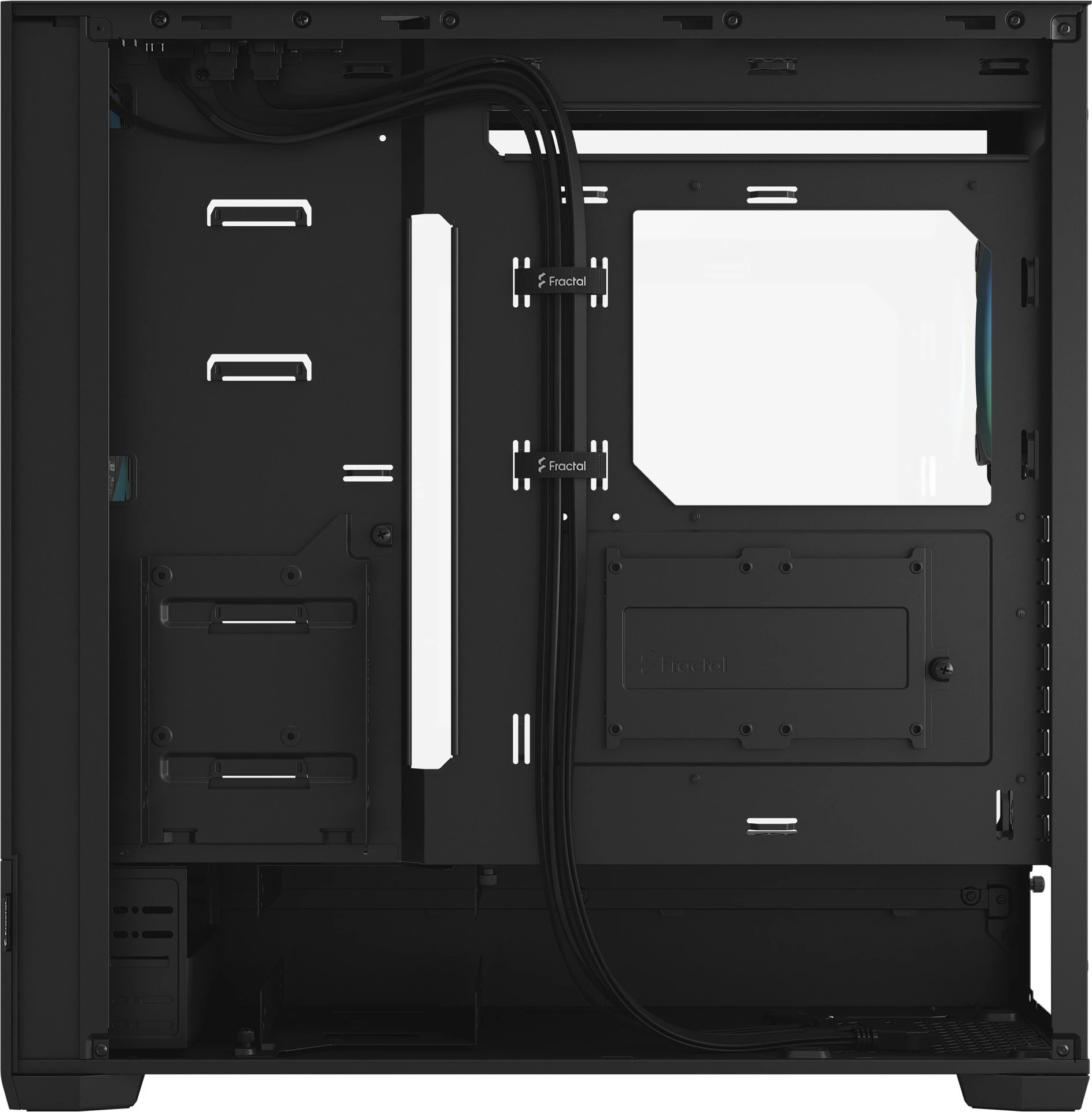 Ohišje Fractal Design Pop XL Air, Tower, PC, EATX, micro ATX, Mini-ITX, črno