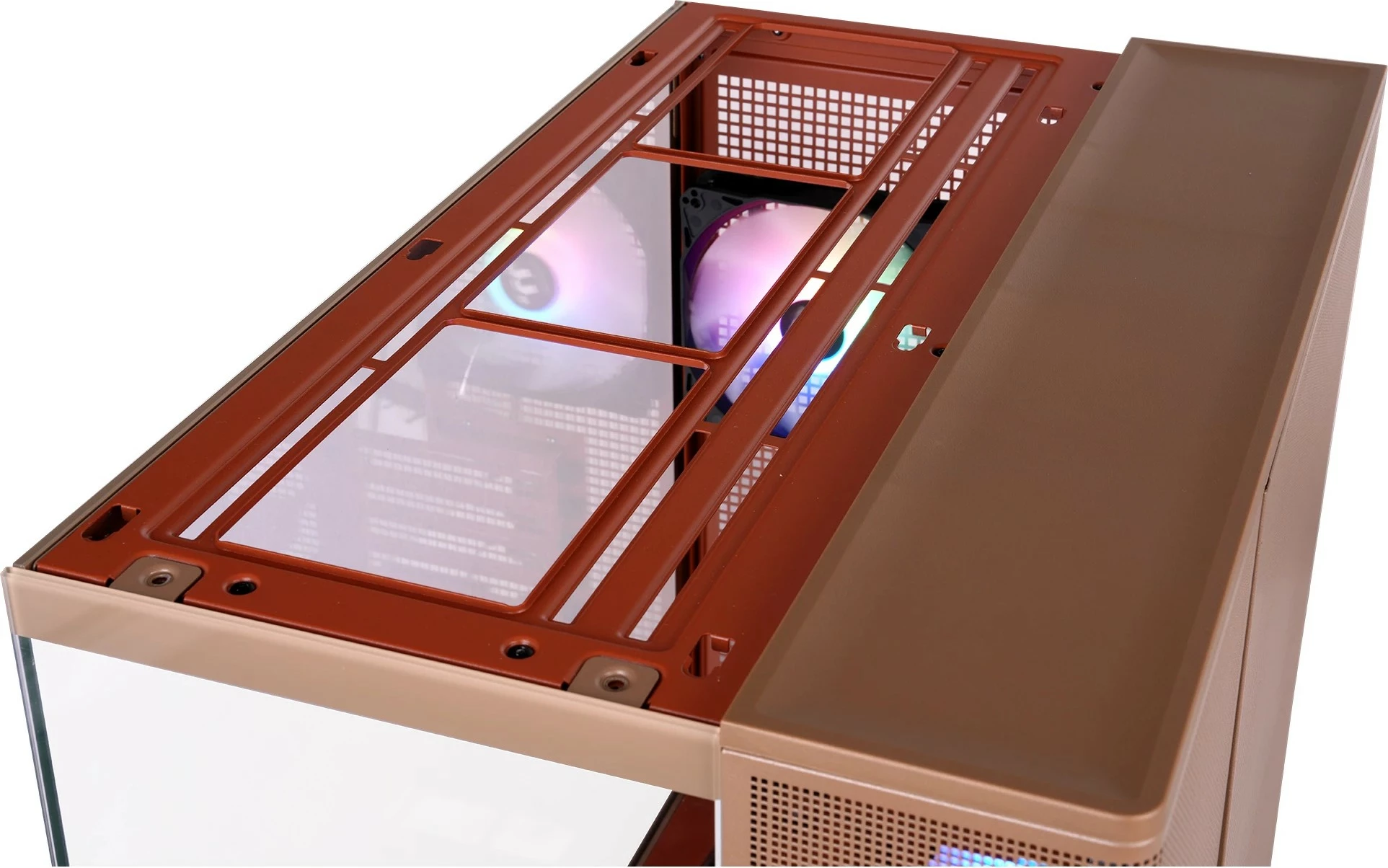 Računalniško ohišje View 380 XL TG ARGB Thermaltake, Midi Tower, peščena