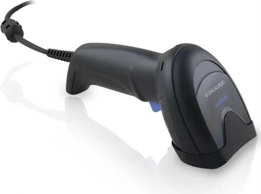 Ročni skener črtnih kod 1D/2D s kablom, črn Datalogic QuickScan QD2500