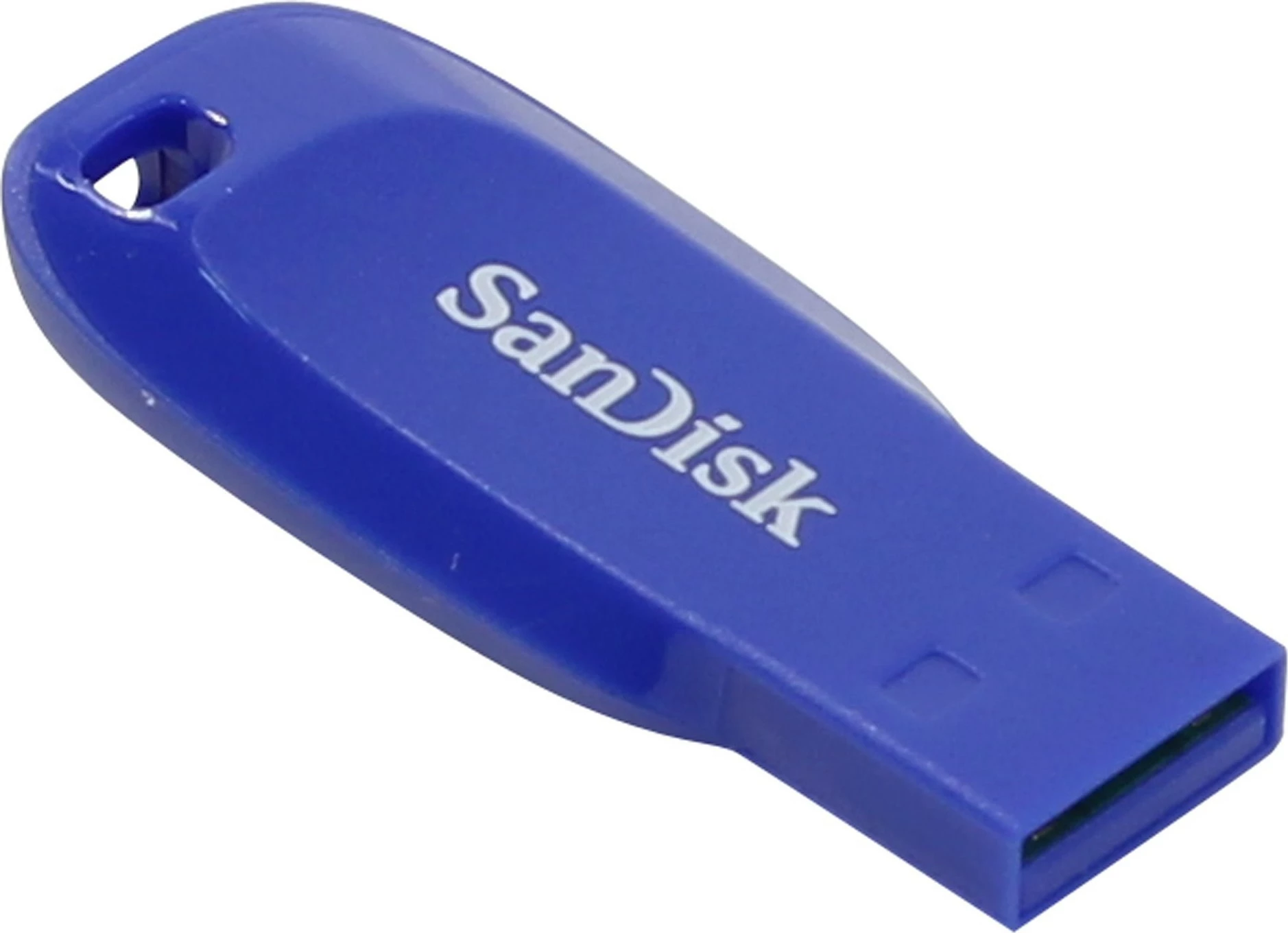 USB ključek Sandisk Cruzer Blade 64GB, električno modra