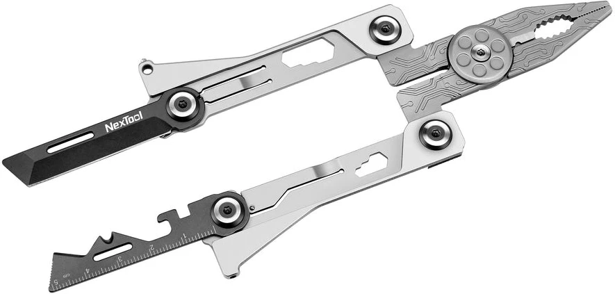 Večopravilno orodje NexTool Silver Blade EDC NE20182, 14-v-1, aluminij