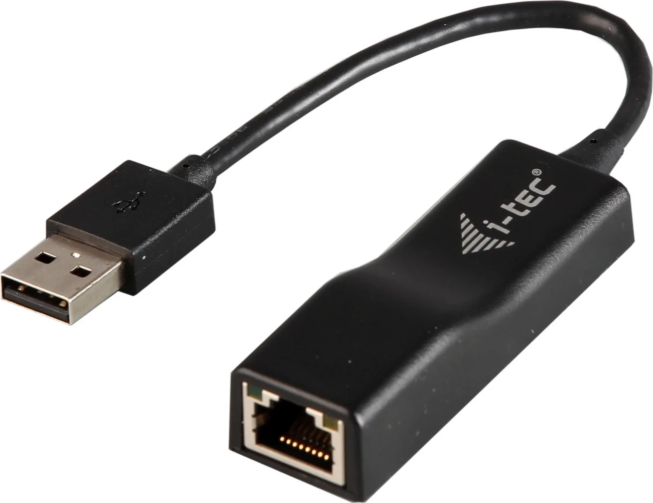 USB 2.0 na RJ-45 adapter, i-tec, črn