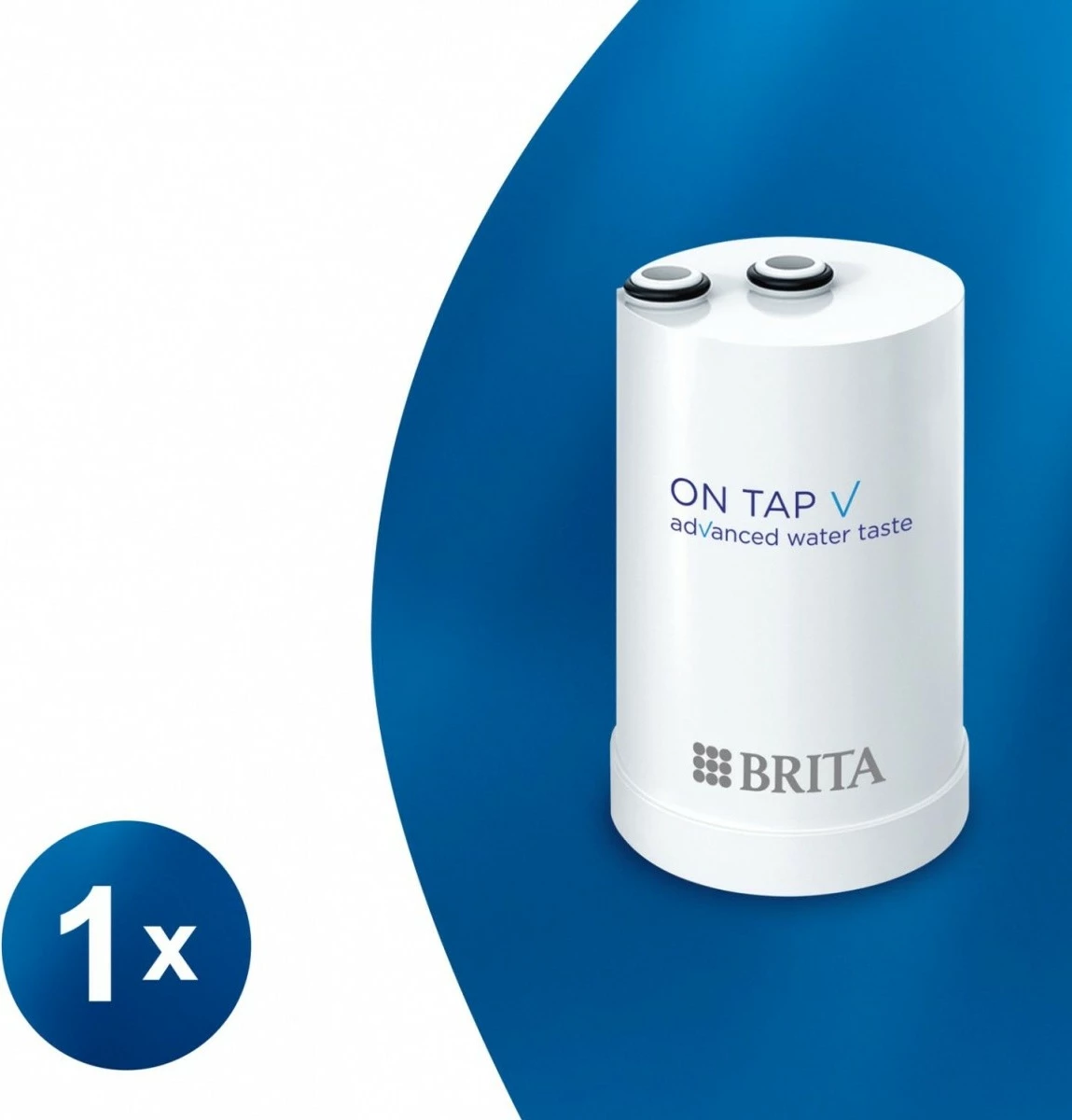 Zamenjalni filter Brita ON TAP V za kuhinjski pipo, bel