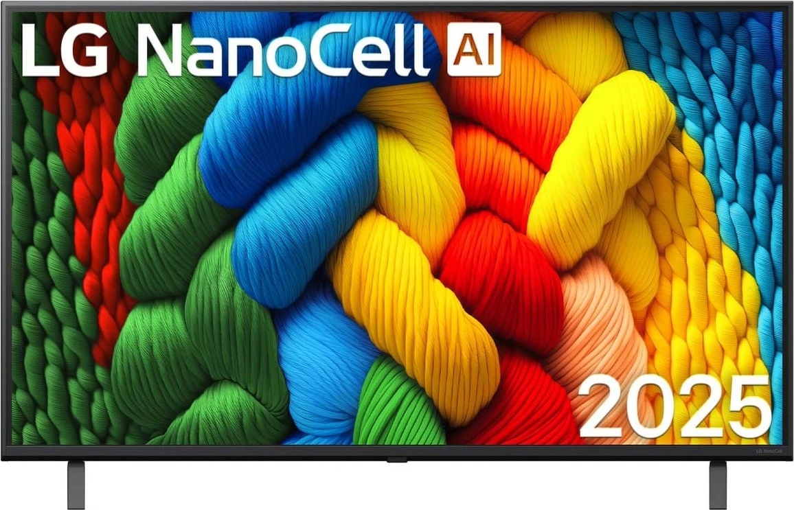 Televizor NanoCell 55NANO81A6A, 55 inč, 4K Ultra HD, Smart, črn