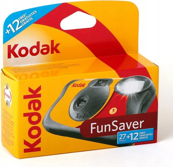 Enkratna kamera Kodak FUN Flash, 27+12 fotografij