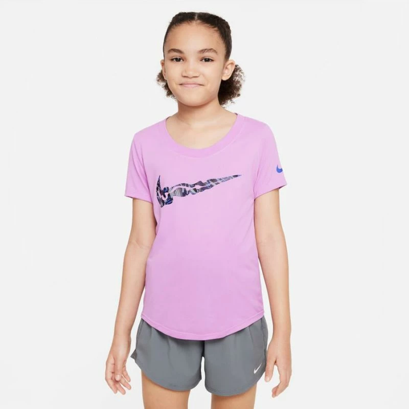 Otroška majica Dri-Fit, Nike, roza