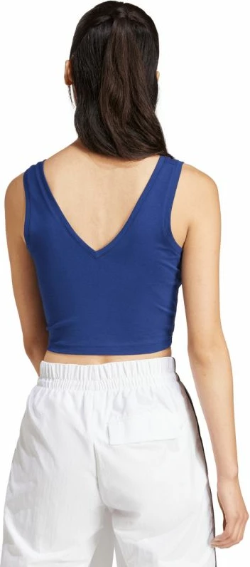 Brezrokavnik adidas Essentials Small Logo za ženske, modra