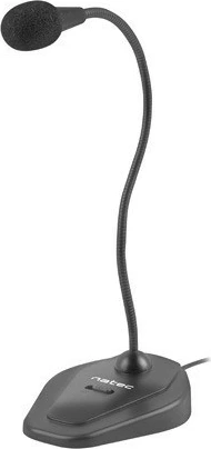 Namizni mikrofon Natec Giraffe 2 NMI-1563, 1,8 m, minijack 3,5 mm, črn