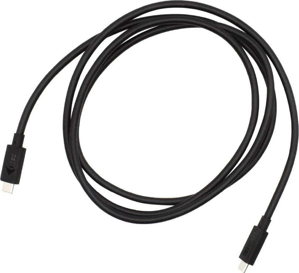 Thunderbolt 3 kabel 1,5 m, 100W, črn — i-tec