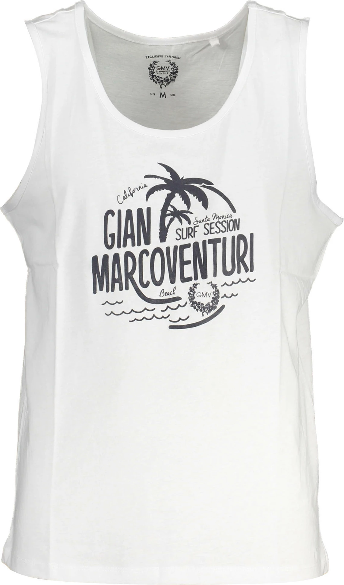 Majica za moške, GIAN MARCO VENTURI, bela