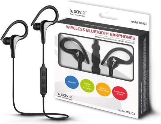 Slušalke Bluetooth Savio WE-03