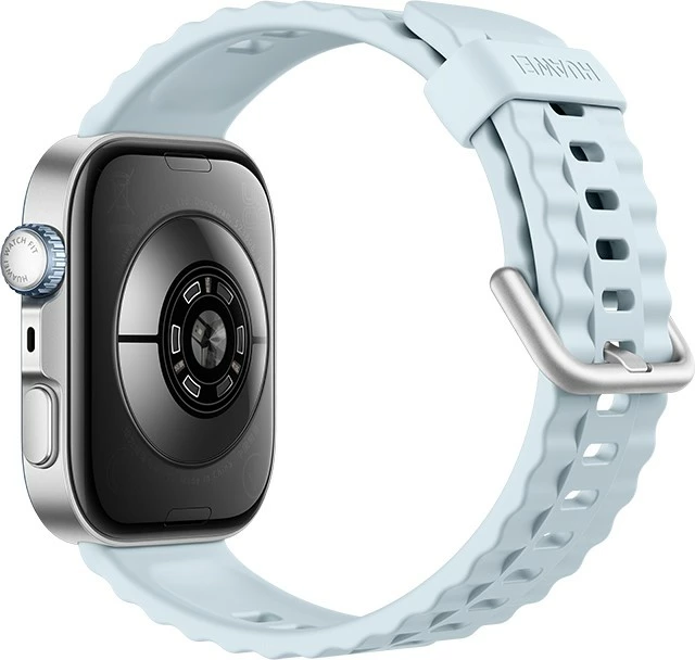 Pametna ura Huawei Watch Fit 4 Pro, modri fluoroelastomerski pašček