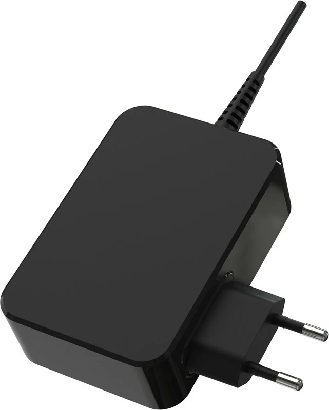 Univerzalni polnilnik 90W (USB-C) LC-Power LC-NB-GAN-90-C, črn
