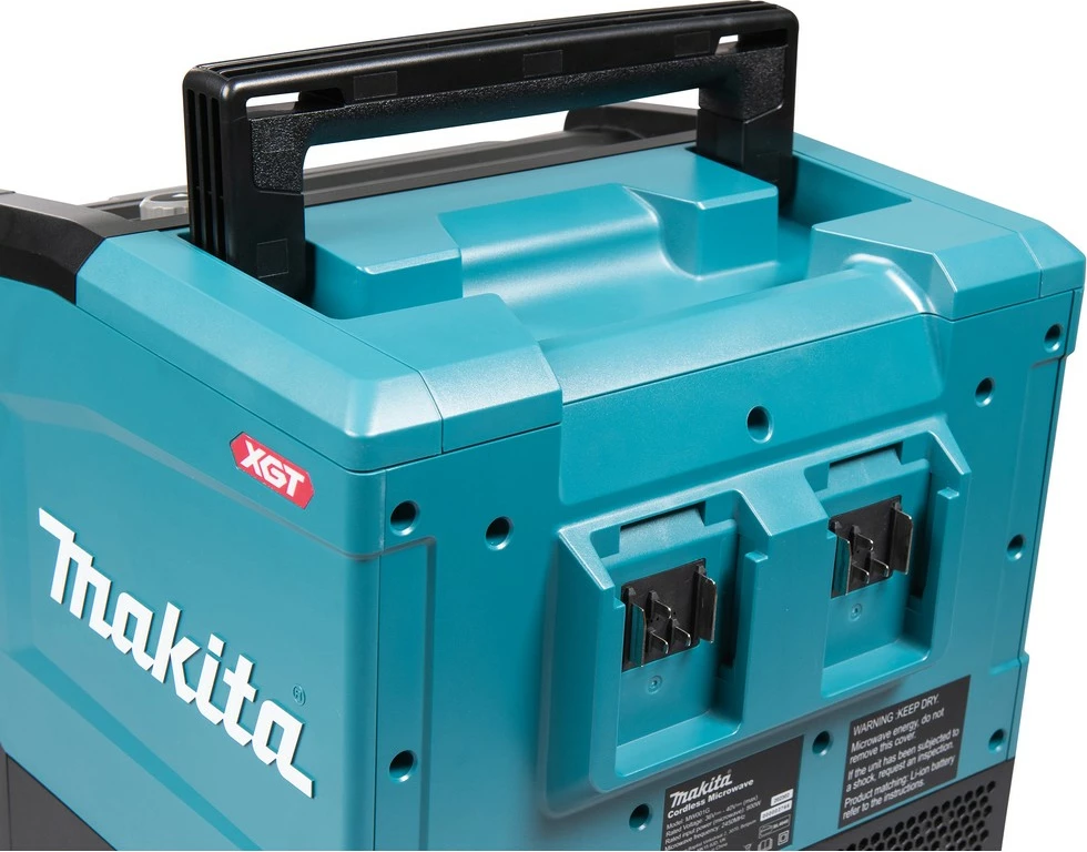 Prenosna mikrovalovna pečica, 40 V, črno-zelena Makita MW001GZ