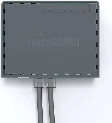 Gigabit Ethernet usmerjevalnik hEX S, MikroTik, črn