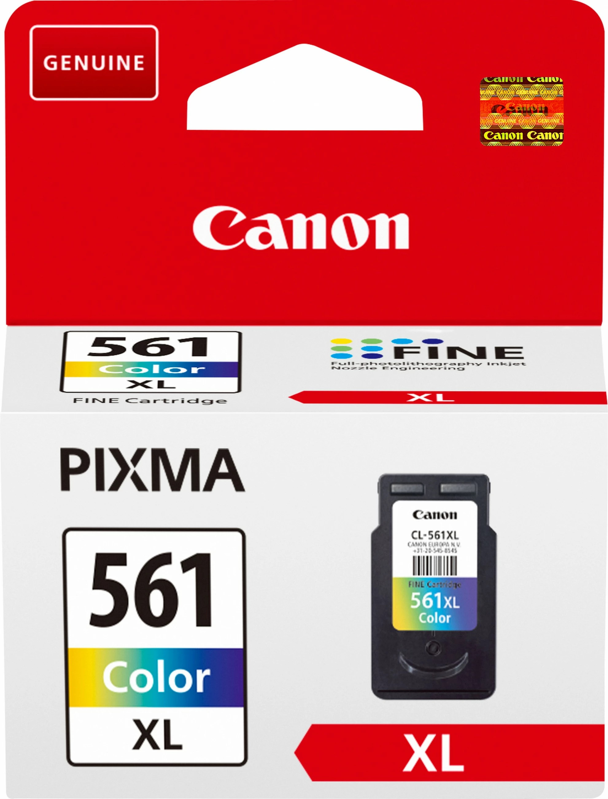 Toner z velikim izkoristkom Canon CL-561XL, 12,2 ml, 300 strani