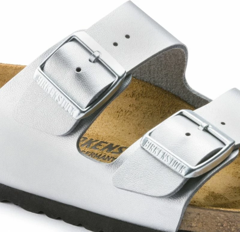Flip-flop papuče Birkenstock Arizona BF W 1012283, sivo/srebrne