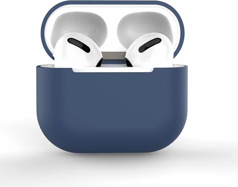 Silikonski ovitek za AirPods Pro Hurtel, moder