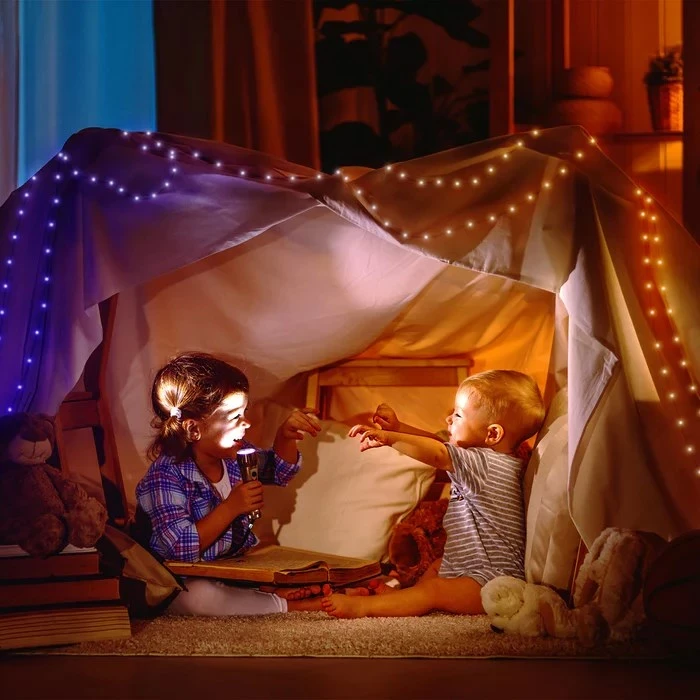 Večbarvna LED luč Twinkly TWD400STP-TEU, 2000 mm