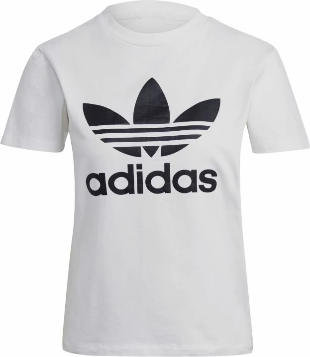 Majica Trefoil za ženske, adidas, bela