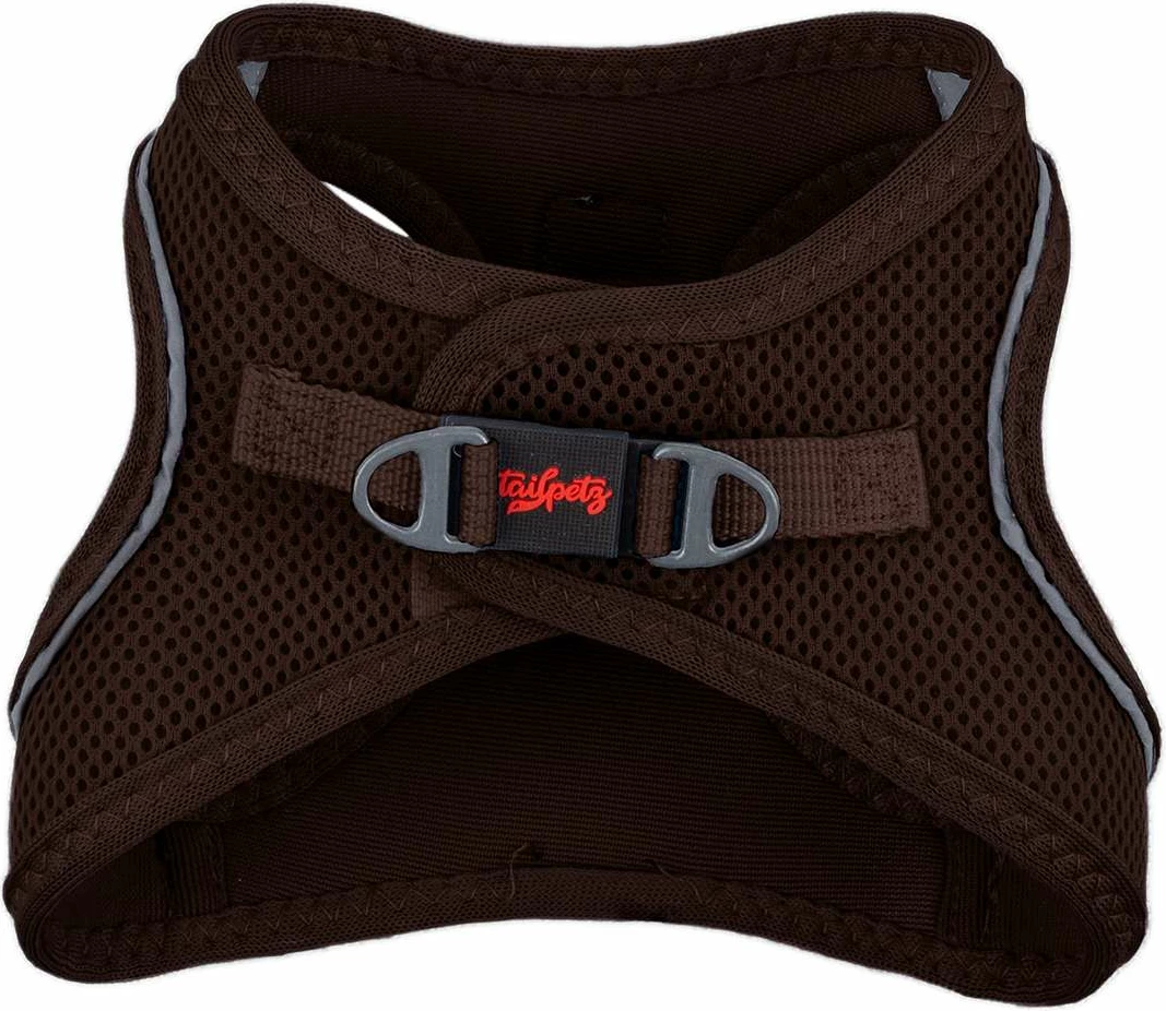 Oprsnica iz air-mesh materiala, rjava, Paws & Whiskers