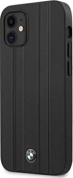 Trd ovitek za iPhone 12 mini, BMW Signature Tire Marks, črn