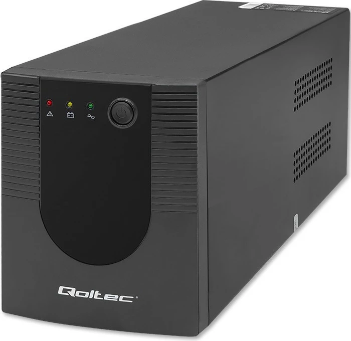 UPS ohišje Qoltec 53775, 1200VA, 720W, črno