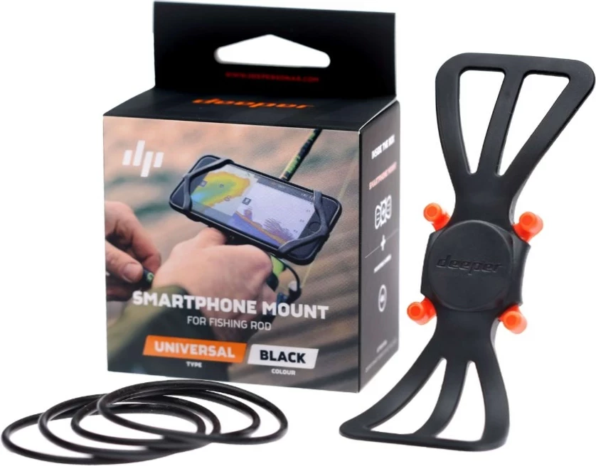 Ovitek za telefon Deeper, črn