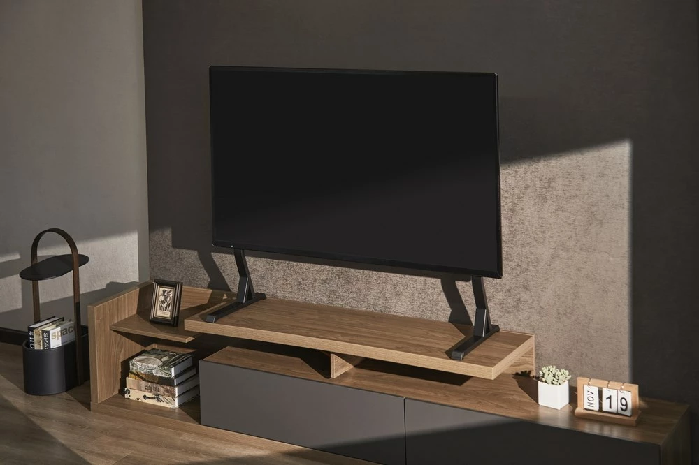 Namizno stojalo za TV Gembird TVS-D90F-01, 45-90", črno
