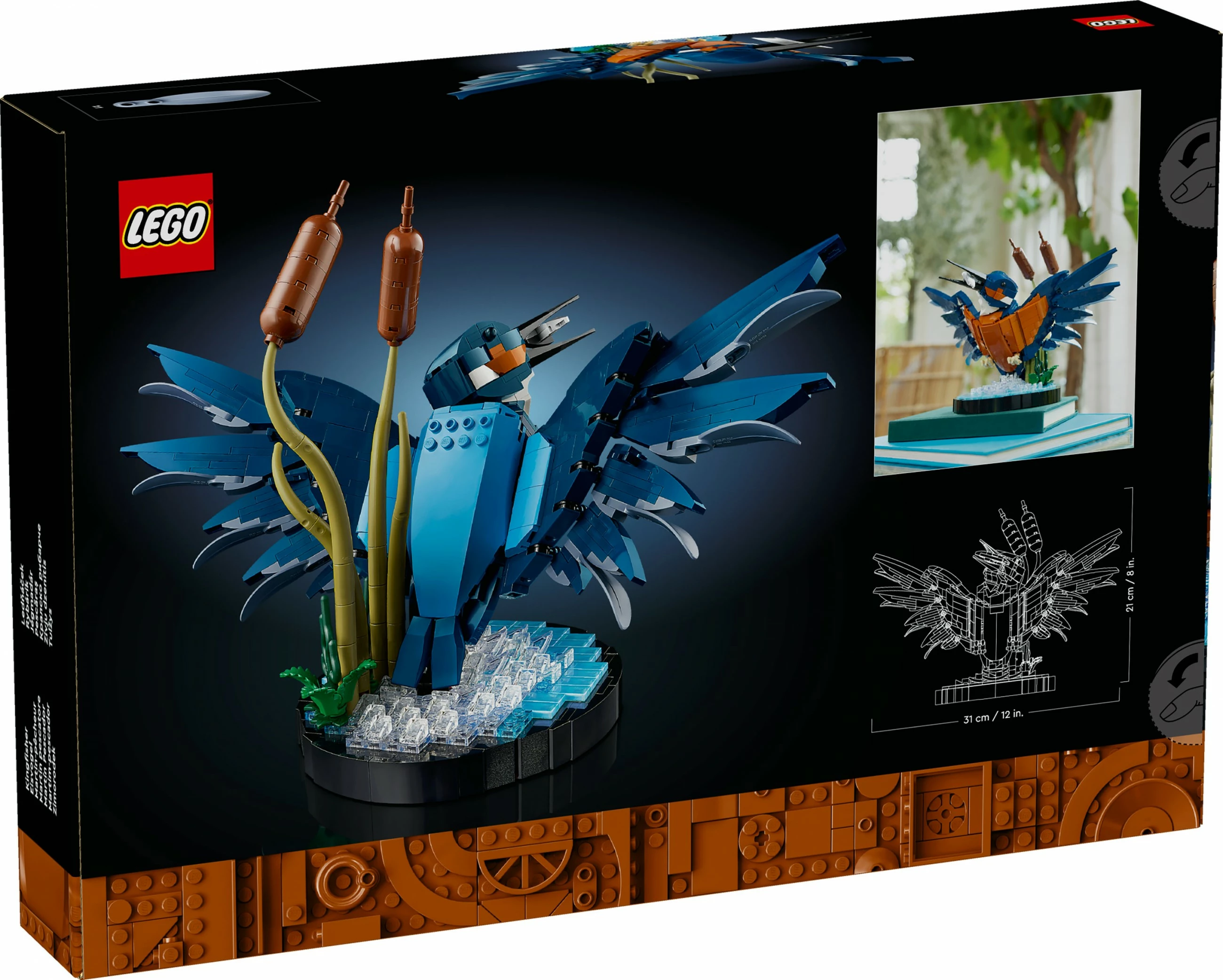 Gradbeni komplet Vodomar LEGO, 834 kosov, večbarven