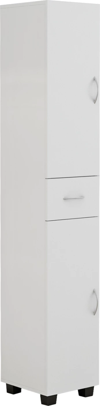 Večnamenska kolona omara ADEMIA iz melamina bela 30x33x175,5H cm