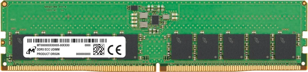 RAM pomnilnik Micron MTC10C1084S1EC56BR, 16 GB, DDR5, 5600 MHz, ECC, za strežnike