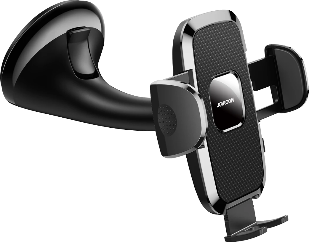 Mehanski nosilec za pametni telefon za avto, univerzalen, črn Joyroom JR-ZS259