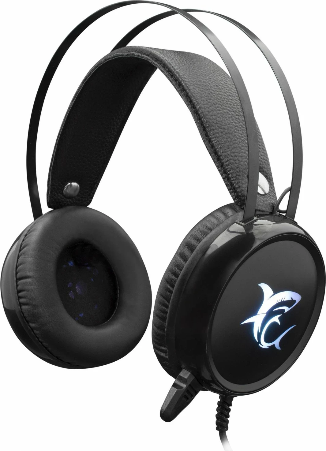 Gaming slušalke z mikrofonom, kablirane White Shark GH-1947 Margay, črne