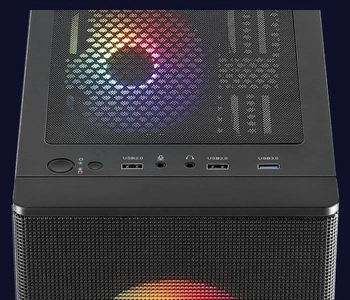 Ohišje Aerocool Designer-G-BK-V1, črno