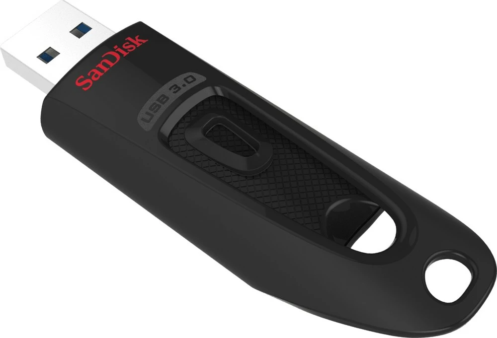USB ključek 32 GB, Sandisk Ultra, USB 3.2, črn