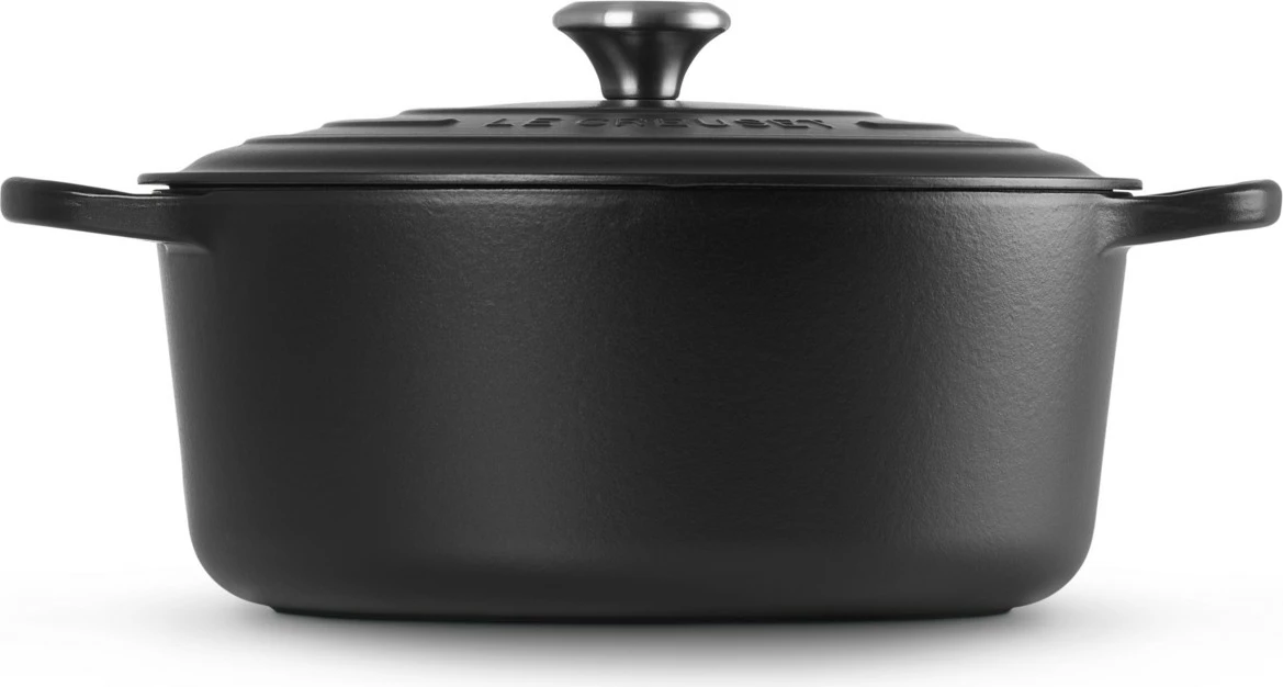 Gospodinjska posoda Le Creuset Signature 8,1 L, 30 cm, lito železo, črna