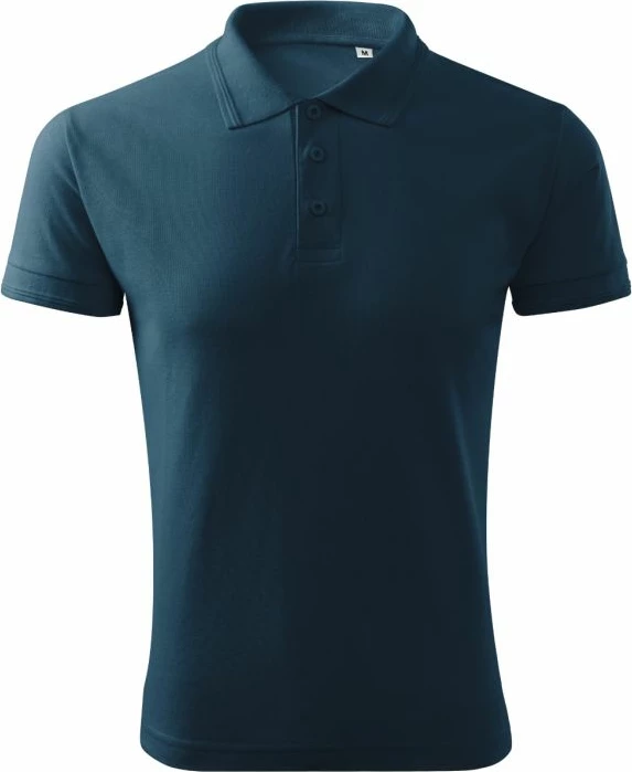 Polo majica za moške, Malfini, temno modra