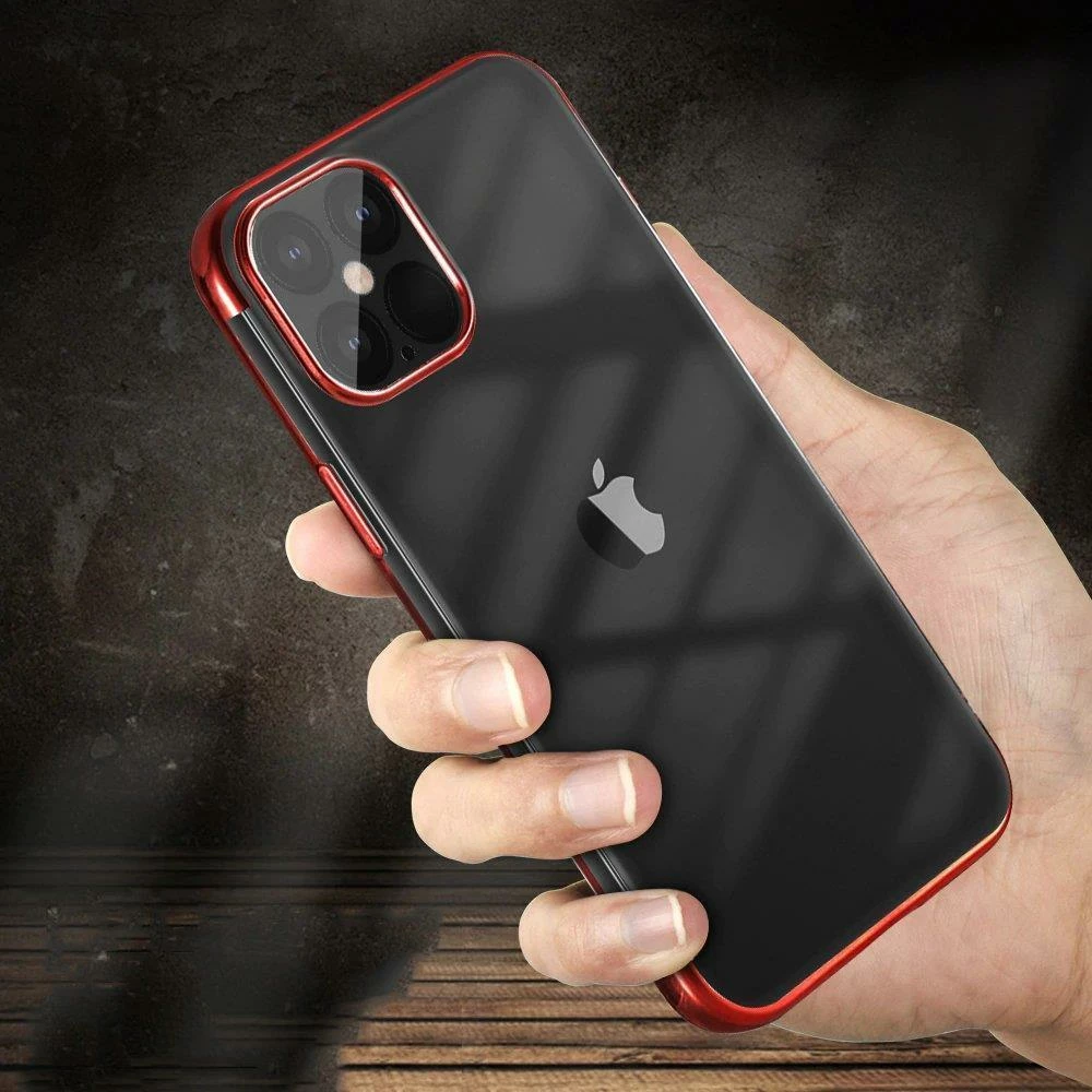 Prozoren ovitek Hurtel Clear Color 0,3 mm za Xiaomi Redmi Note 11 Pro / 11 Pro 5G / 11 Pro+, modro obrobljen