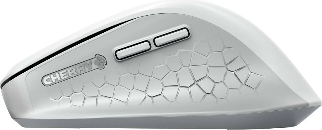 Brezžični komplet tipkovnice in miške Cherry Stream Desktop Comfort, QWERTZ, bel