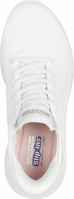 Superge, Skechers Slip-ins Bobs Sport Squad Chaos, bele, ženske