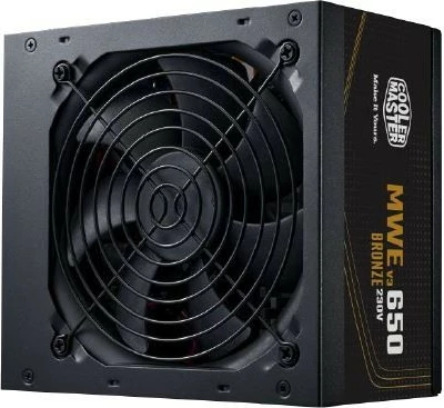Napajalnik 650W, 80 PLUS Bronze, Cooler Master MWE Bronze V3 ATX 3.1, črn