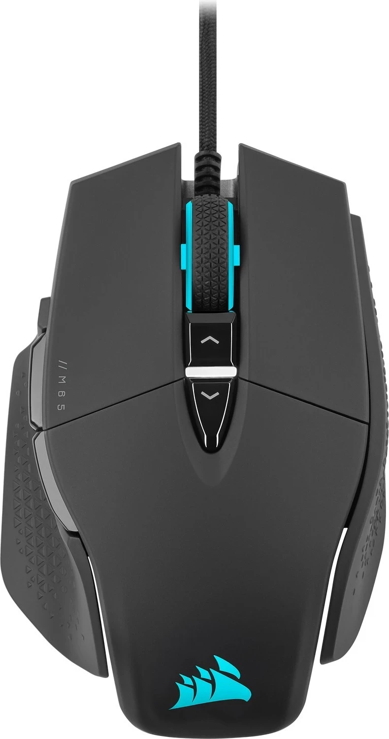 Maus visoke zmogljivosti Corsair M65 RGB Ultra, črn