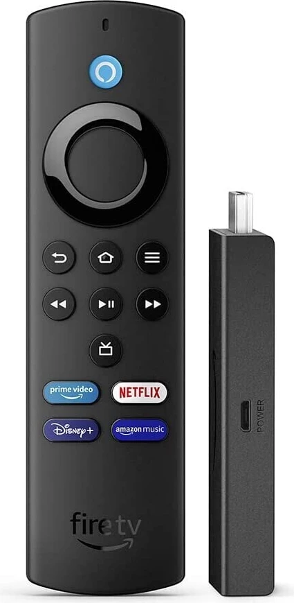 Ključek za Smart TV, Amazon FIRTVLI B091G3WT74, HDMI z Alexa Voice Remote, Full HD, črn