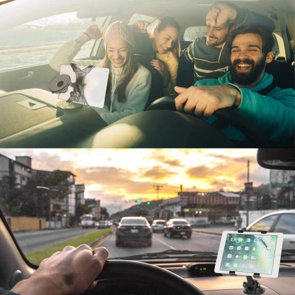 Nosilec tablice za avto Techly, 7-10,1"