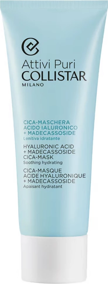 Maska za obraz Active Pure Repair Collistar, s hialuronsko kislino in madecasozidom, za ženske, 75 ml