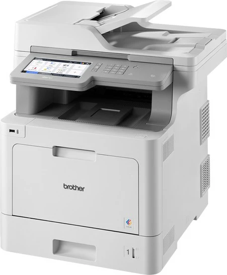 Barvni laserski večfunkcijski tiskalnik, Brother MFC-L9570CDW, A4, WiFi, zaslon na dotik, bel